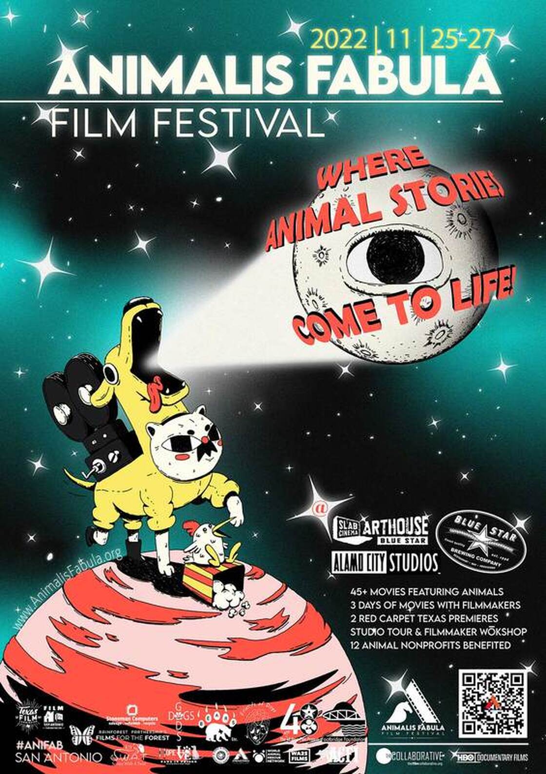 Animalis Fabula Film Festival Official 2022 Poster
