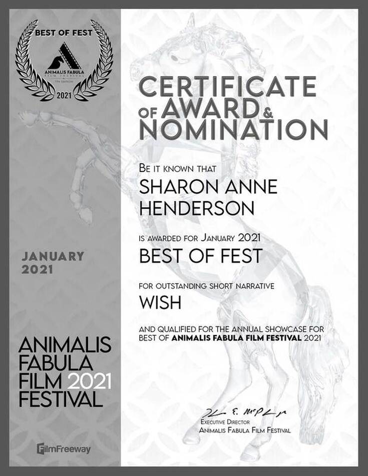 Wish Jan 2021 Animalis Fabula Film Festival Official Selection